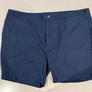 Bonobos Stretch Washed Chino Shorts 50 inch 7 inseam Navy